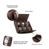 WATCH -CASE -PERSONALIZABLE - 6 -WATCHES - Watchbox -Store