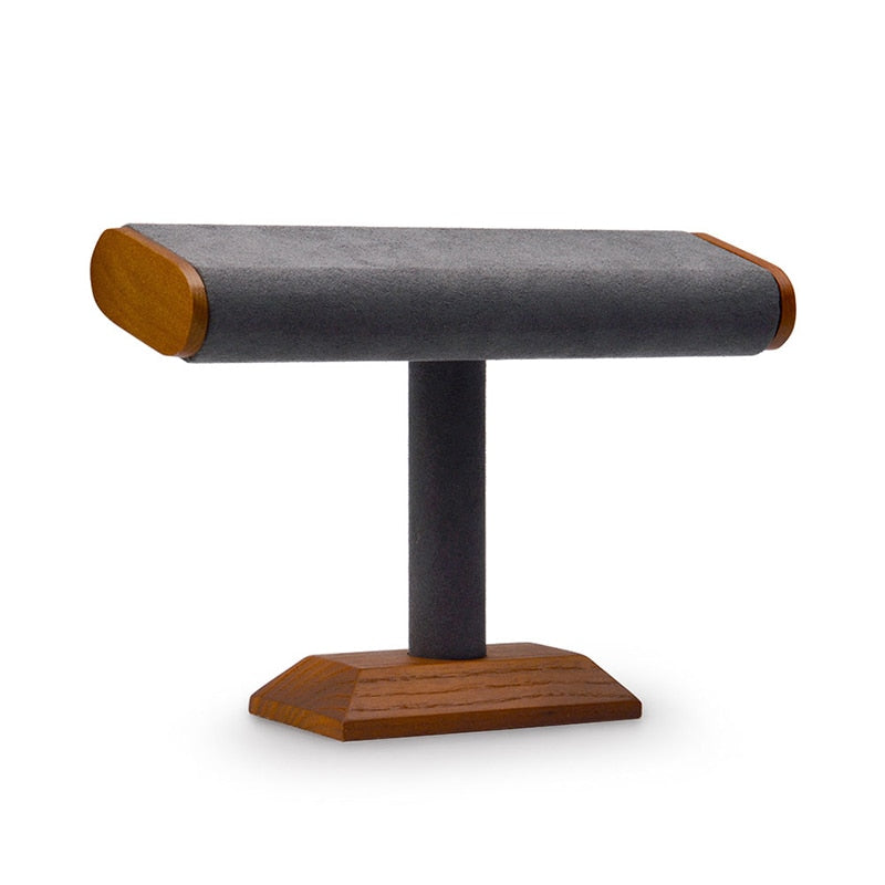 WATCH- STAND- WOOD & MICROFIBER - Watchbox -Store – Watchbox Store