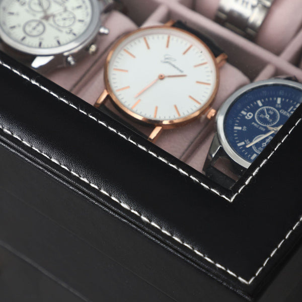 WATCH BOX LADIES - 20 WATCHES - WATCH BOX FOR 20 WATCHES