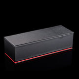 MENS -WATCH- BOX -CARBON - 5 -WATCHES - Watchbox- Store