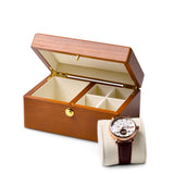 WATCH & JEWELRY- BOX -SOLID- WOOD - 1 WATCH - Watchbox -Store