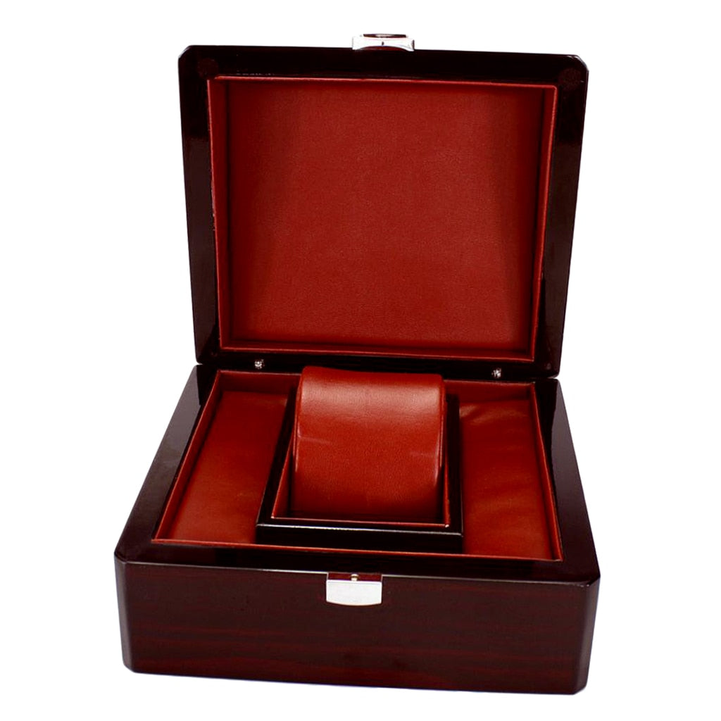 LACQUERED WOOD WATCH CASE 1 WATCH Watchbox Store Watchbox Store