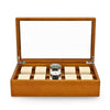MEN -AND -WOMEN -LUXURIUS- WATCH- BOX -SOLID- WOOD - 10- WATCHES - Watchbox -Store