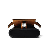 GENUINE -LEATHER -TRAVEL -CASE -FOR -WATCH- 6 -WATCHES - Watchbox Store